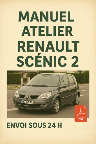 Manuel atelier renault - atelier, scenic